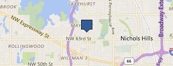 Gravely Construction and Tile location map