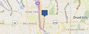 Dan's Tree & Landscaping location map