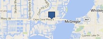 AAA Animal Wild Removal Inc-Cape Coral location map