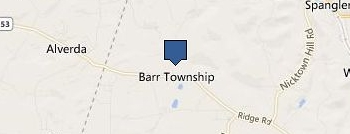 JCN RADON SERVICES location map