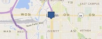 Custom Monument Co location map