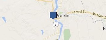 Faulkner Removals location map
