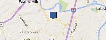 Dr. Thomas F. Allison, D.M.D. location map