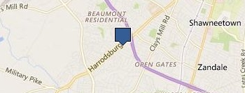 Deb's Custom Creations/FaithThreads Embroidery location map