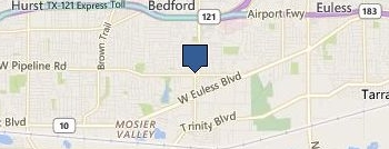 Lamar's Custom Cabinets location map