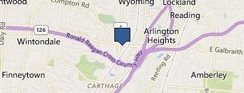 Milford Dental location map