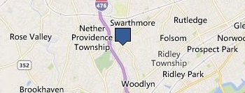 Pristine Decorators location map