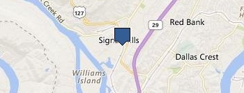 Hudson Fuel Oil location map