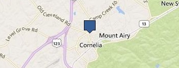 Liberty Financial Services location map