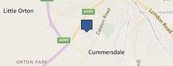 Peek's Floor Co. location map