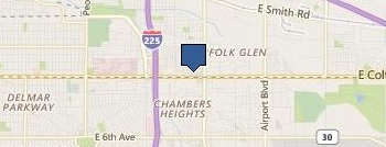 Custom Replacement Window of West Point location map