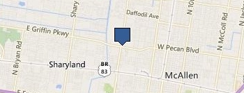 Coleman Contractors location map