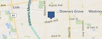 May and Brett location map