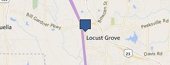 Aaron Landscape & Tree Service location map