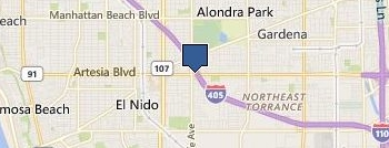 Dumpster Rental Buckhead Village location map