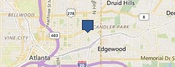 GOT GHOSTS! location map