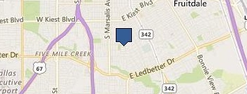 Alan J Robertson, DDS location map