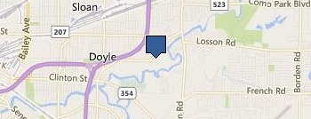 florist mcallen tx location map