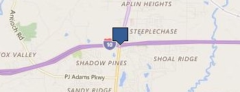 Atkinson Auto location map