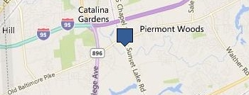 Midwest Dent location map