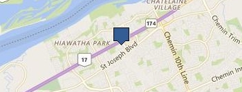 Barkley Dam Motel location map