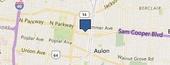 South Fulton Dumpster Rental location map