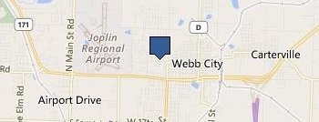 Mustang Automotive and Diesel Repair location map