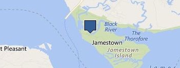 Gods Way Landscaping of Jamestown location map