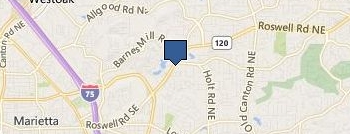 Chancey Charm Weddings location map