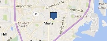 Bracken Funeral Home location map