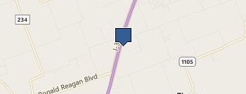 Bloomington Collision Center location map