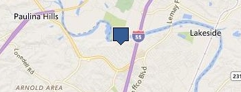Heavenly Lashed location map