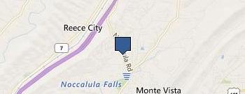 Bryan Holderfield Painting location map