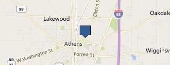 Athens-Limestone Children's Advocacy Center Inc location map