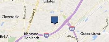 Dermatology Associates location map