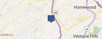 Briary location map