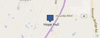 Fairfield Inn-Airport South location map