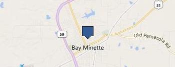 Bay Minette Intermediate Schl location map