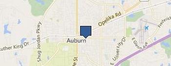 Auburn Fire Department location map