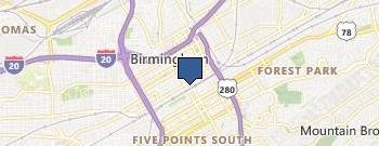 Air Ambulance Card location map