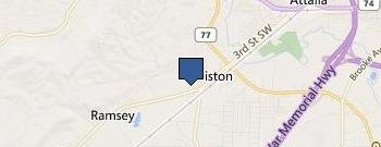 Attalla Elementary School location map