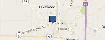 Athens Orthodontics LLC location map