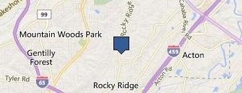 Fisk James OD location map