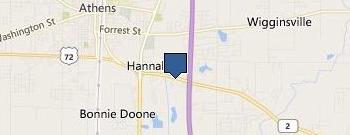 Bojangles' Famous Chicken location map