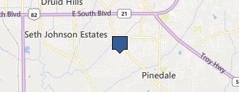 Purshoe location map