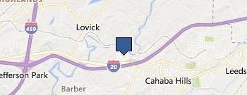 Lane Bryant location map