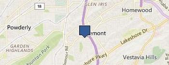 Econo Lodge-Oxmoor location map