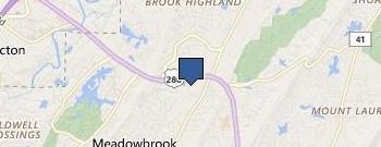 Estes Vance N DC location map