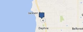Daphne United Methodist Prschl location map