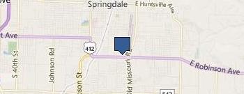 Myers Eye Care location map